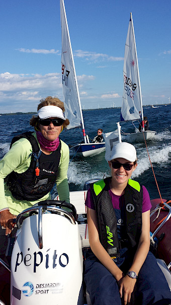 Carmen Denis. Crédit 📷 : Club de Voile Deux-Montagnes